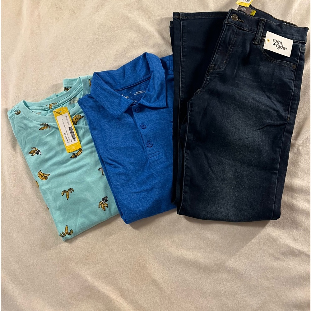 Rumi+Ryder Boys 12-14 3 Pack